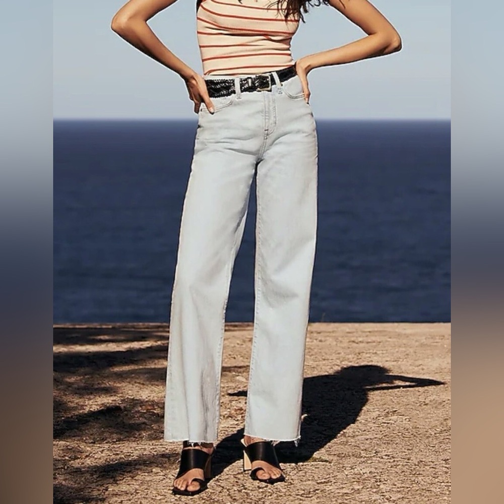 NWT J. Crew Slim wide-leg jean in Coastal Summer wash size 37-22 W